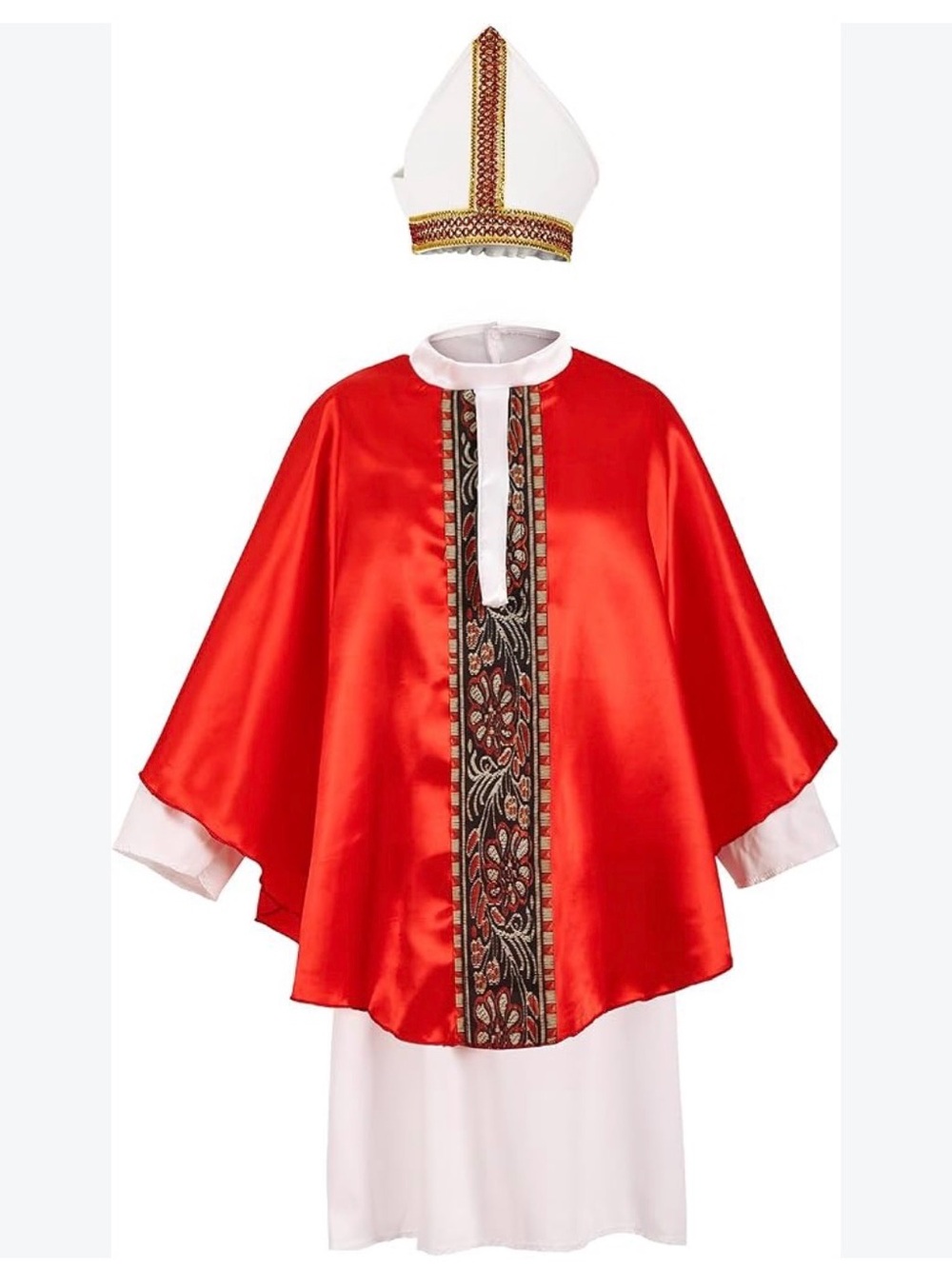 Pope, Men’s Costume, Men Size Large - XLarge, Pontiff, Biblical Catholic,